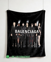 Balenciaga Throw Blankets